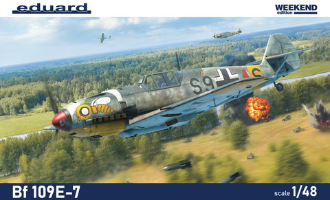 Bf 109 E-7, 1:48 (pidemmällä toimitusajalla)