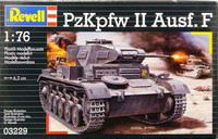 Pz.Kpfw.II Ausf.F, 1:76 (pidemmällä toimitusajalla)