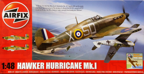 Hawker Hurricane Mk.I, 1:48 (pidemmällä toimitusajalla)