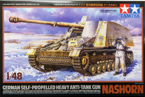 German Self-Propelled Heavy Anti-Tank Gun Nashorn, 1:48 (pidemmällä toimitusajalla)