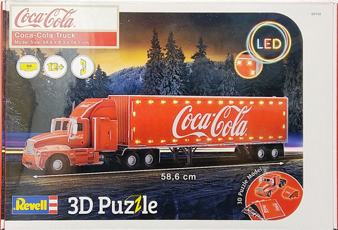 Coca-Cola Truck 3D Puzzle