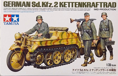 German Sd.Kfz.2 Kettenkraftrad Mid-Production, 1:35 (pidemmällä toimitusajalla)