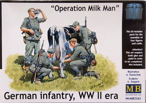 German Infantry WWII Operation Milk Man, 1:35 (pidemmällä toimitusajalla)