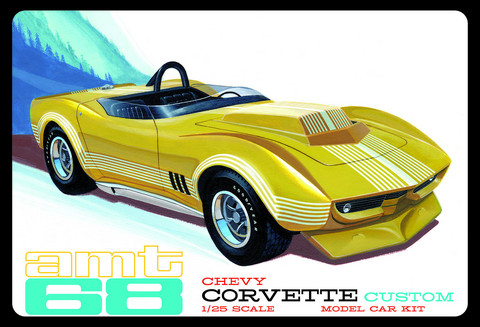 ENNAKKOTILAUS 1968 Chevy Corvette Custom, 1/25