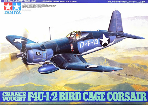 Chance Vought F4U-12 Bird Cage Corsair, 1:48