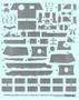 German Medium Tank Sd.Kfz.171 Panther Ausf.A Late Zimmerit Decal Type 1, 1:35