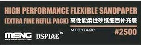High Performance Flexible Sandpaper (Extra Fine Refill Pack) #2500