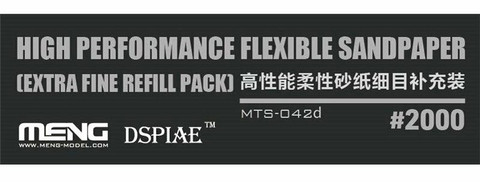 High Performance Flexible Sandpaper (Extra Fine Refill Pack) #2000