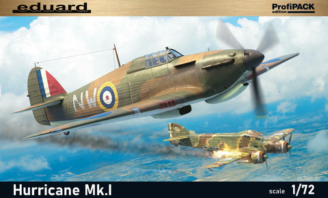 Hurricane Mk.I, ProfiPACK, 1:72 (pidemmällä toimitusajalla)