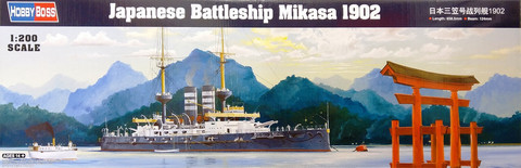 Japanese Battleship Mikasa 1902, 1:200 (pidemmällä toimitusajalla)
