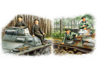 German Panzer Crew Set, 1:35 (Pidemmällä Toimitusajalla)