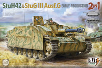 ENNAKKOTILAUS StuH42 & StuG III Ausf.G Early Production 2 in 1, 1:35