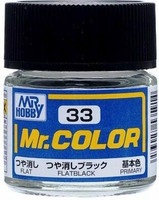 Mr.Color, Flat Black 10ml