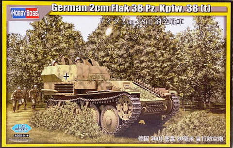 German 2cm Flak 38 Pz.Kpfw.38(t), 1:35