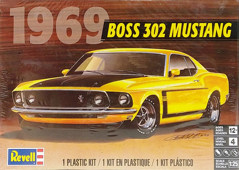 Ford Mustang 302 BOSS '69, 1:25 (pidemmällä toimitusajalla)