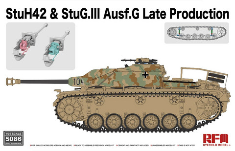 ENNAKKOTILAUS, StuH42 & StuG.III Ausf.G Late Production, 1/35