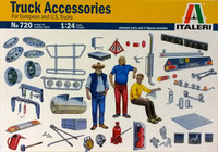Truck Accessories for European and U.S. Trucks, 1:24