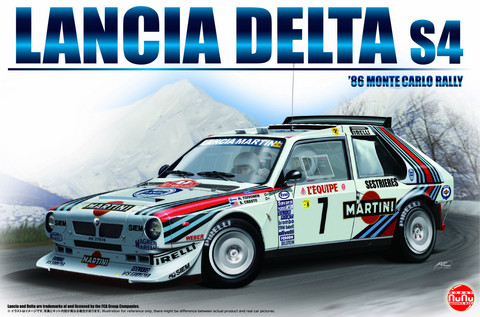 Lancia Delta S4 Martini '86 Monte Carlo, 1:24 (pidemmällä toimitusajalla)