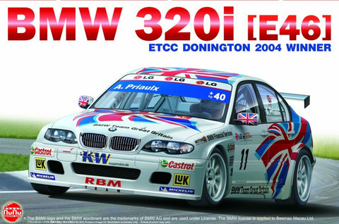BMW 320i (E46) ETCC Donington 2004 Winner, 1:24 (pidemmällä toimitusajalla)
