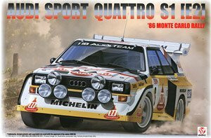 Audi sport Quattro S1 (E2) '86 Monte Carlo Rally, 1:24 (pidemmällä toimitusajalla)