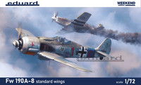 Fw 190A-8 standard wings, 1:72 (Pidemmällä Toimitusajalla)