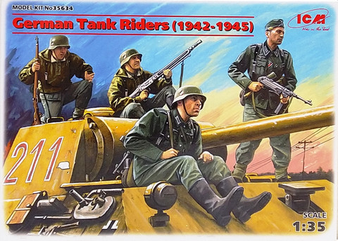 German Tank Riders (1942-1945), 1:35 (pidemmällä toimitusajalla)