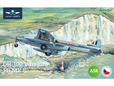 DH-100 Vampire Mk.5, 1:32 (pidemmällä toimitusajalla)