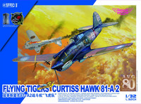 Flying Tigers Curtiss Hawk 81-A2, 1:32 (pidemmällä toimitusajalla)