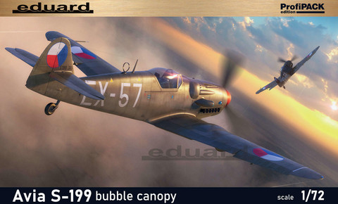 Avia S-199 Bubble Canopy, ProfiPACK, 1:72