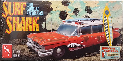 Cadillac Ambulance '59 Surf Shark, 1:25 (pidemmällä toimitusajalla)