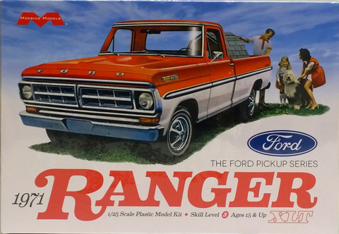 Ford Ranger '71, 1:25 (pidemmällä toimitusajalla)