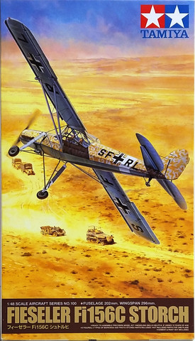Fieseler Fi156C Storch, 1:48 (pidemmällä toimitusajalla)