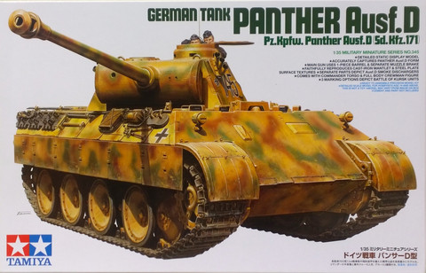 German Tank Panther Ausf.D, 1:35 (pidemmällä toimitusajalla)