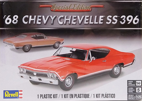 Chevrolet Chevelle SS396 '68, 1:25 (pidemmällä toimitusajalla)