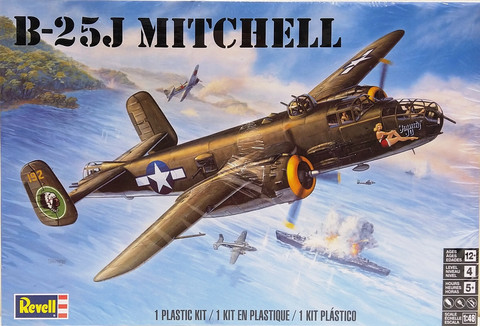 B-25J Mitchell, 1:48 (pidemmällä toimitusajalla)