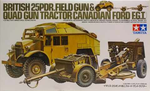 25PDR.Field Gun & Quad Gun Tractor, 1:35 (pidemmällä toimitusajalla)