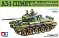 A34 Comet British Cruiser Tank, 1:35 (pidemmällä toimitusajalla)