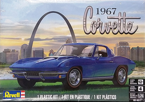 Corvette 1967, 1:25 (pidemmällä toimitusajalla)