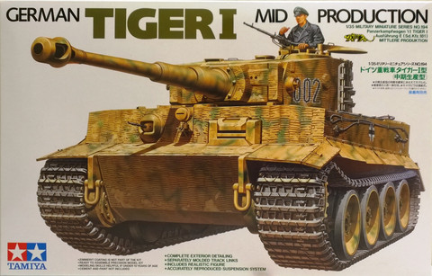 German Tiger I Mid Production, 1:35 (pidemmällä toimitusajalla)