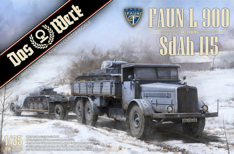 Faun L900 incl. Sd.Ah.115 *new edition*, 1:35 (pidemmällä toimitusajalla)