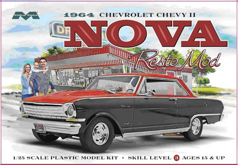 1964 Chevrolet Chevy II Nova Resto Mod, 1:25