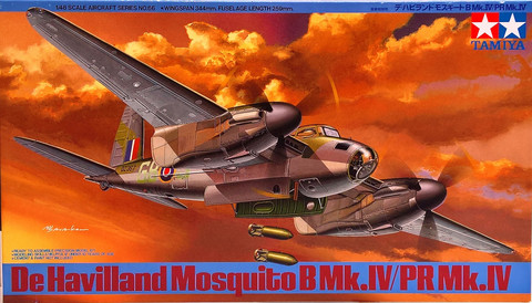 De Havilland Mosquito B Mk.IV/PR Mk.IV, 1:48 (pidemmällä toimitusajalla)