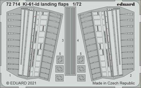 Ki-61-Id Landing Flaps (for Tamiya), 1:72