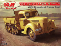 V3000S/SS M (SD.Kfz.3b) Maultier, WWII German Semi-Tracked Truck, 1:35 (pidemmällä toimitusajalla)