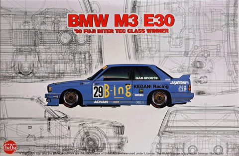 BMW M3 E30 '90 Fuji Inter Tec Class Winner, 1:24