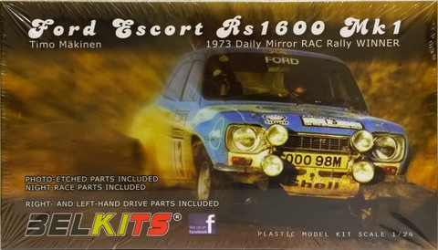 Ford Escort RS1600 MkI, 1:24 (pidemmällä toimitusajalla)