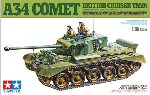 A34 Comet British Cruiser Tank, 1:35