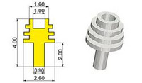 Cowling Drive Shaft type 'B' (5kpl)