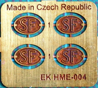 Old Finnish national plaques / SF-Kilvet 1:24/1:25