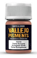 European Earth, Vallejo Pigments 35ml